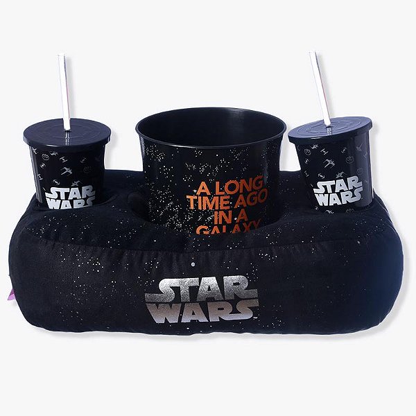 Kit almofada pipoca Star Wars