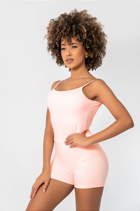 Macaquinho Hazel Rosa Bebê