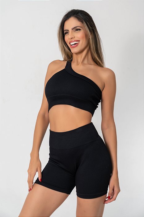 Conjunto Shorts Stilo Preto