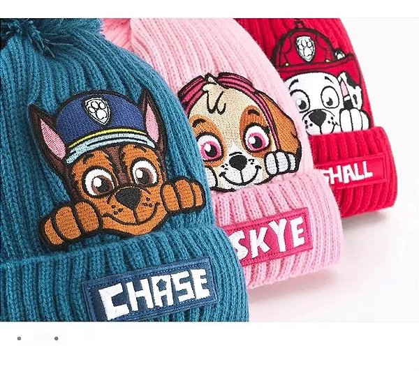 Touca Infantil Patrulha Canina – Skye, Chase e Marshall