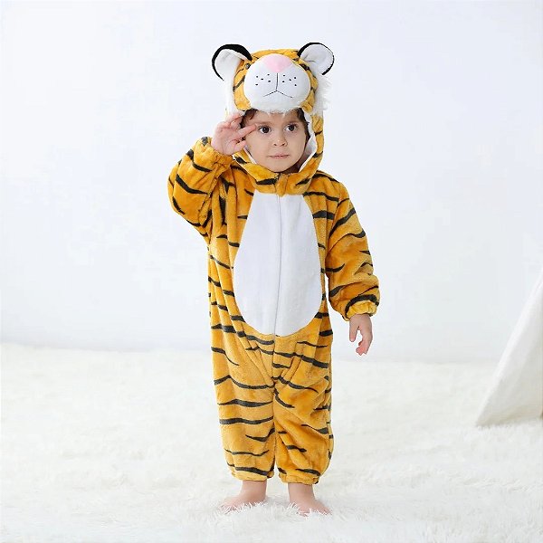 Macacão e Pijama Infantil Tigre – Momentos Mágicos e Aconchego