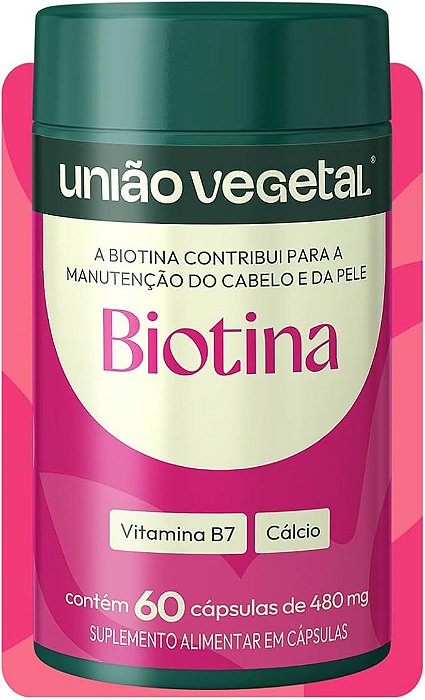 BIOTINA UNIÃO VEGETAL 60C