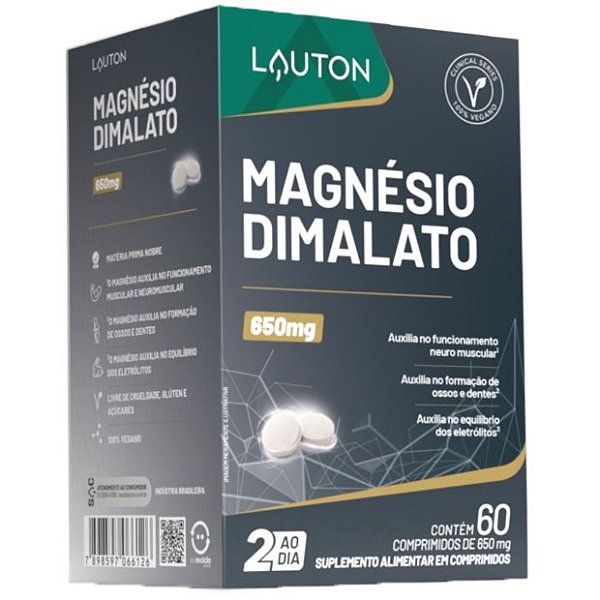 MAGNÉSIO DIMALATO LAUTON 60C
