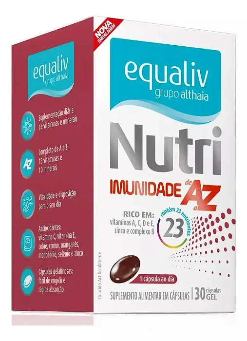MULTIVITAMINICO NUTRI IMUNIDADE EQUALIV 30C