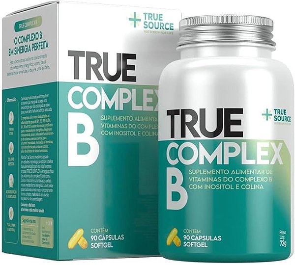 VITAMINA B COMPLEX TRUE 90C