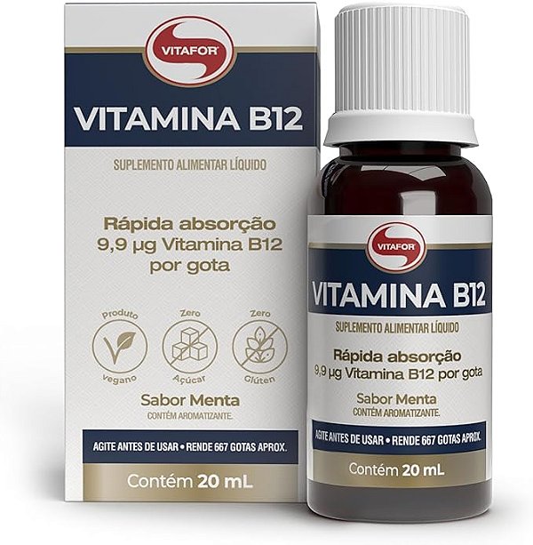 VITAMINA B12 VITAFOR GOTAS 20ML