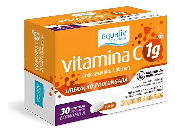 VITAMINA C EQUALIV 30C