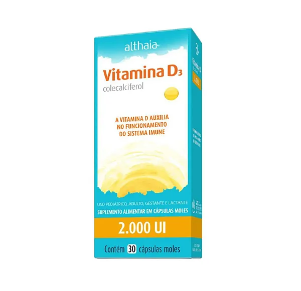 VITAMINA D3 ALTHAIA 30C
