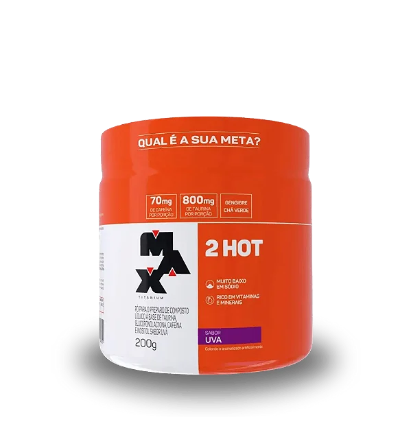 TERMOGÊNICO 2 HOT MAX TITANIUM 200G