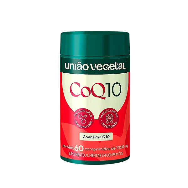 COENZIMA Q10 UNIÃO VEGETAL 60C