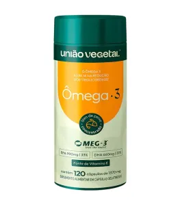 ÔMEGA 3 UNIÃO VEGETAL 120C