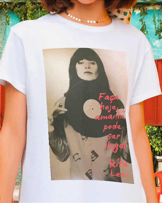 Rita Lee: Faça Hoje, Amanhã Pode Ser Ilegal - Branca