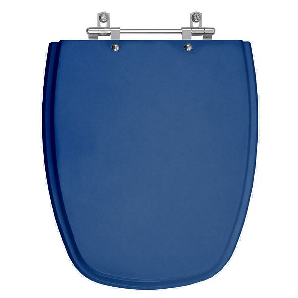 Assento Sanitário Monte Carlo Azul Para Vaso Deca