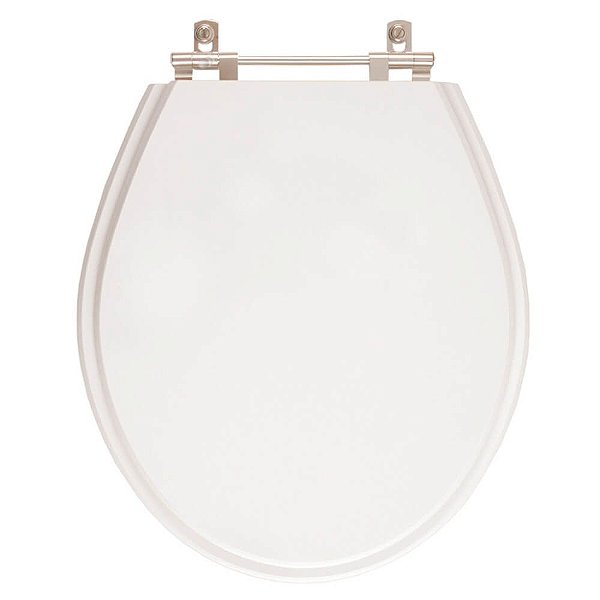 Tampa de Vaso Ravena Branco Gelo para bacia Deca