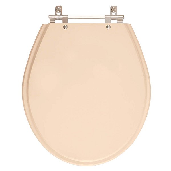Assento Sanitário Ravena Rosa Floral para vaso Deca