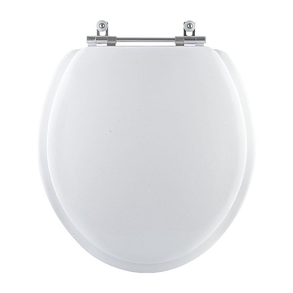 Assento Sanitário Almofadado Ravena Branco para vaso Deca