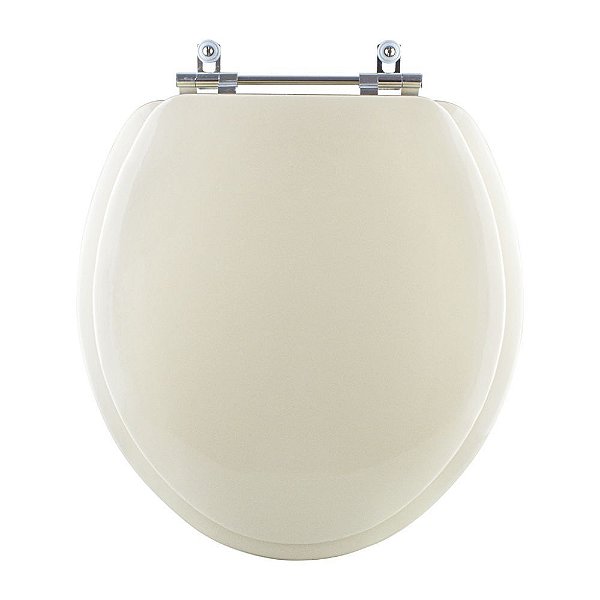 Tampa De Vaso Sanitario Almofadada Diamantina Palha (bege Claro) Para Bacia Icasa