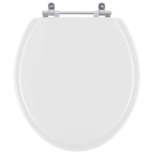 Assento Sanitário em MDF Eco Branco para bacia Celite