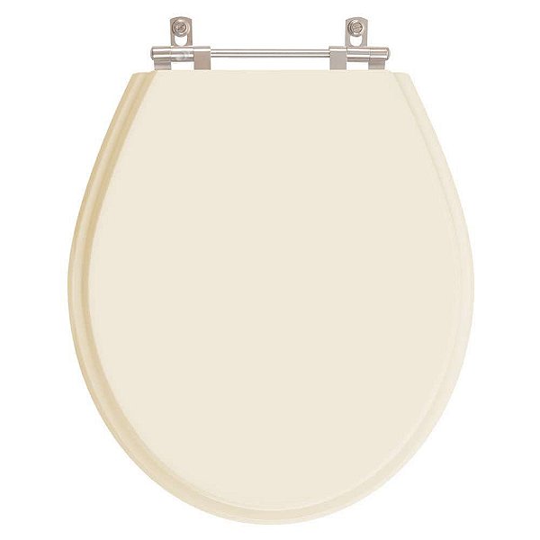 Assento Sanitário Angra Bone (Bege Claro) para Vaso Ideal Standard