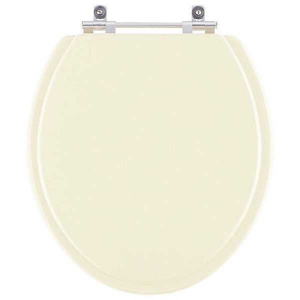 Assento Sanitário Azaléa Pergamon (Bege Claro) para vaso Celite