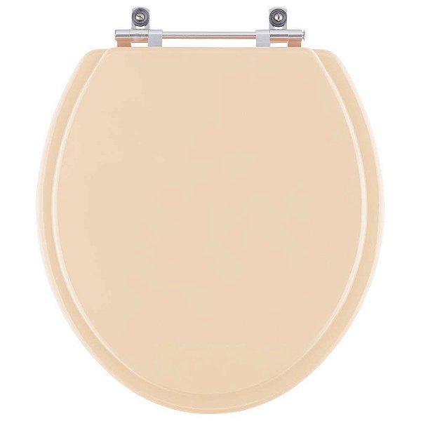 Assento Sanitário Poliester Azalea Rosato para vaso Celite