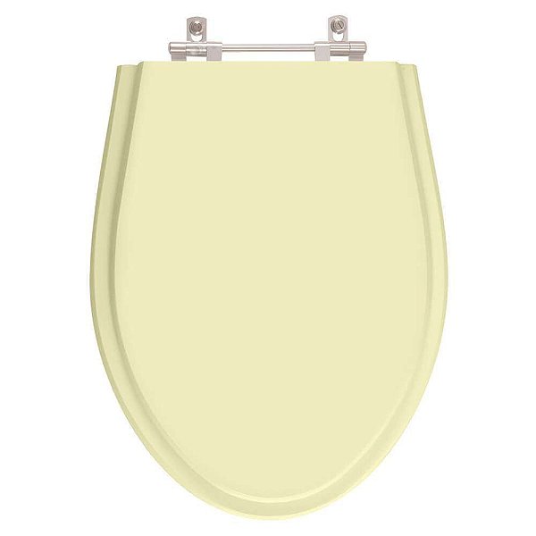 Assento Sanitário Poliester Absolute Bone (Bege Claro) para vaso Ideal Standard