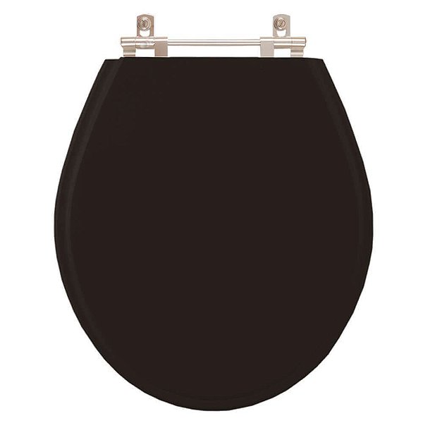 Assento Sanitário Carina Preto para Ideal Standard