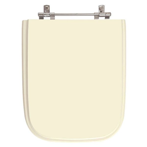 Assento Sanitário Poliester Tivoli Bone (Bege Claro) para vaso Ideal Standard