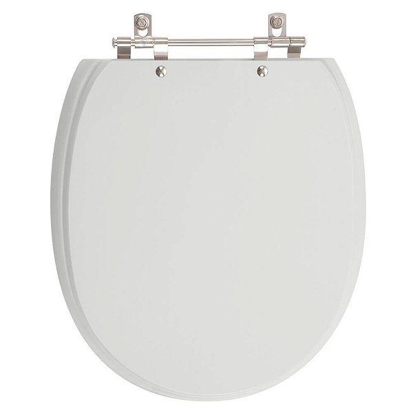 Assento Sanitário De Ville Cinza Real para vaso Deca