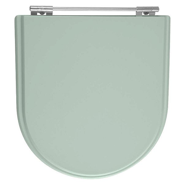Assento Sanitário Poliester Calypso Verde Agua para vaso Incepa