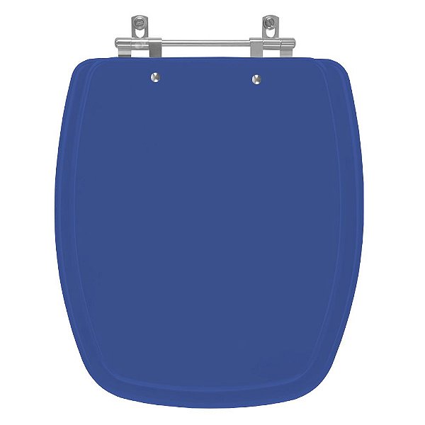Assento Sanitario Poliester Stylus Azul Mineral para vaso Celite