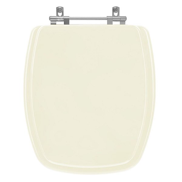 Assento Sanitario Poliester Stylus Marfim (Bege) para vaso Celite