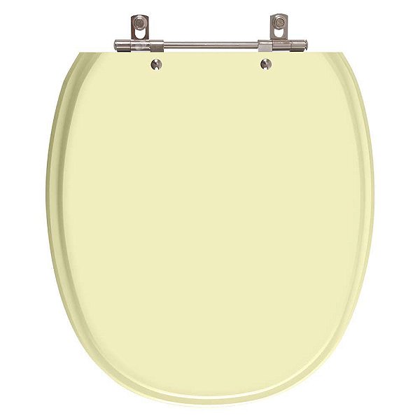 Assento Sanitário Poliester Ascot Bone (Bege Claro) para vaso Ideal Standard