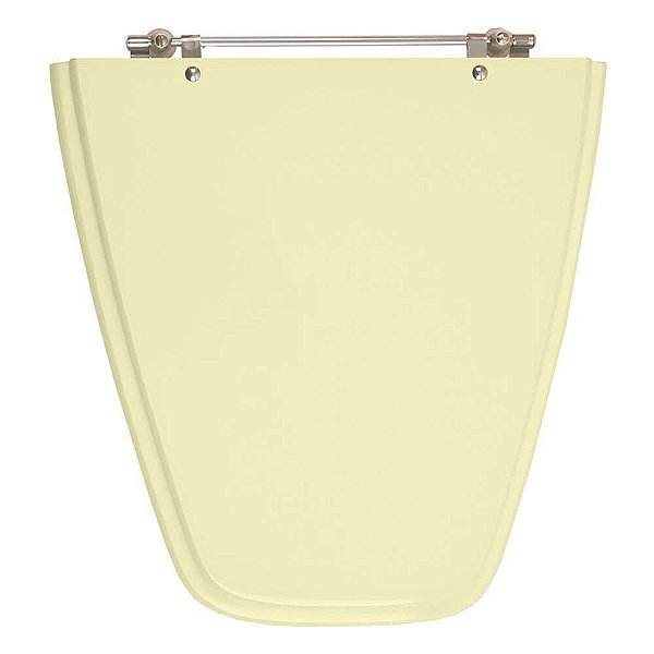 Assento Sanitário Poliester Plaza Bege Claro para vaso Ideal Standard
