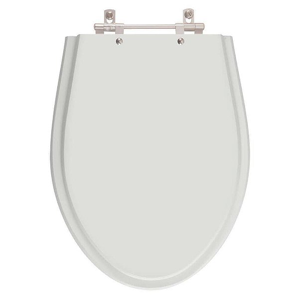 Assento Sanitario Alpinia Cinza Claro para bacia Fiori 6lpf