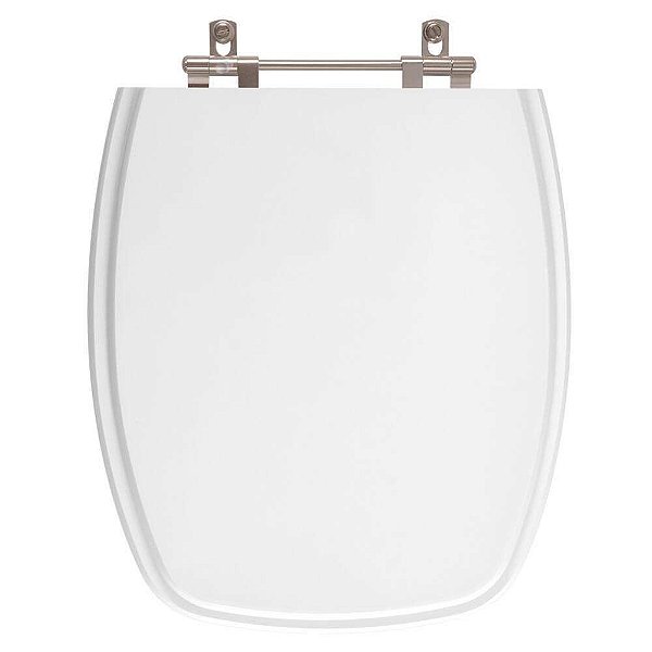 Tampa de Vaso Primula Plus Branco para bacia Fiori 6lpf
