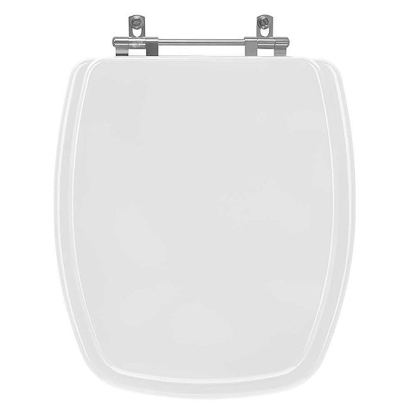Tampa de Vaso Acrilico Laguna Branco para bacia Hervy 6lpf