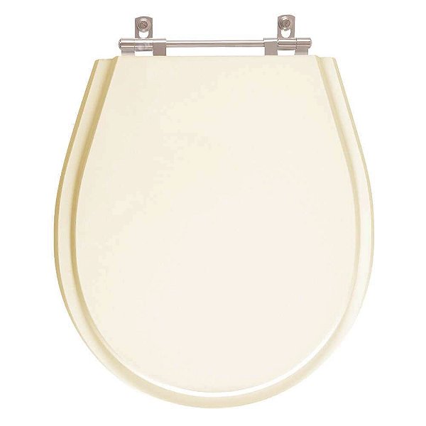 Assento Sanitario Poliester Avalon Bone (Bege Claro) para vaso Ideal Standard