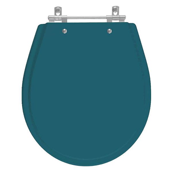 Assento Sanitário Poliester Avalon Verde Amazonia para vaso Ideal Standard