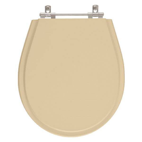 Assento Sanitário Poliester Avalon Papaya para vaso Ideal Standard