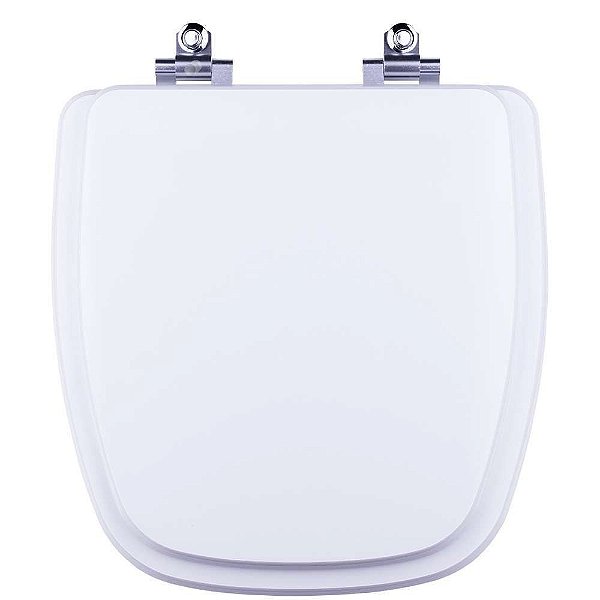 Tampa de Vaso Laqueado com Amortecedor Flex Branco para vaso Deca 6lpf