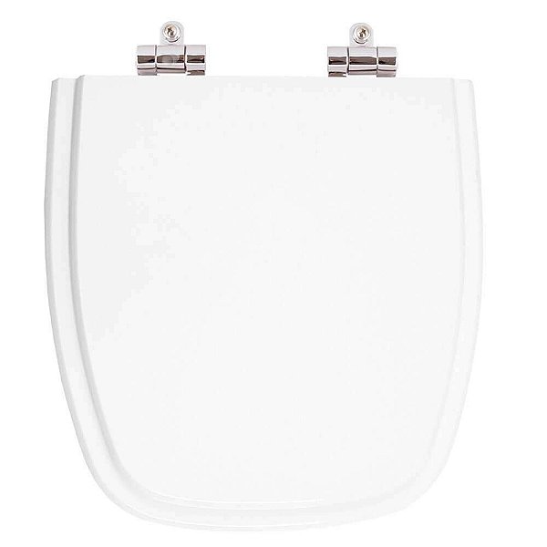 Assento Sanitário Poliester Soft Close Art Branco para vaso Incepa