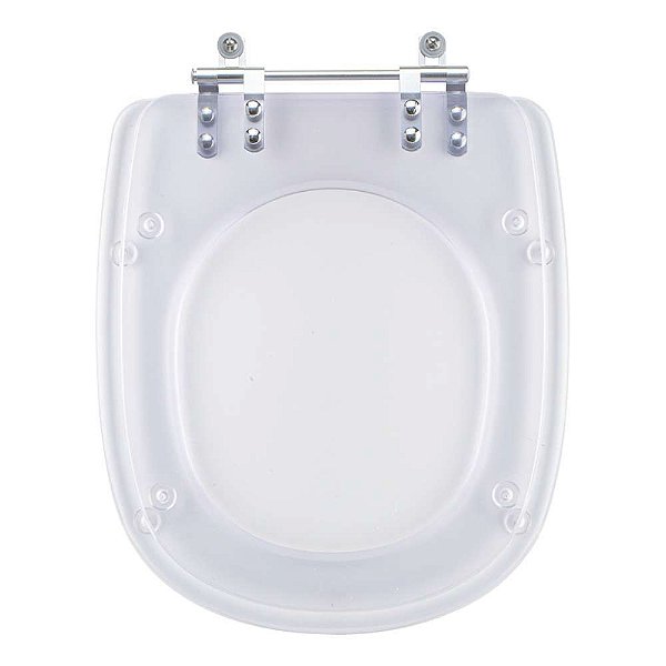 Assento Sanitario Poliester Sabatini Transparente para vaso Icasa