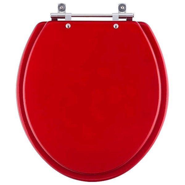 Tampa de Vaso Convencional / Oval Vermelho Para Bacia de todos os fabricantes de louças
