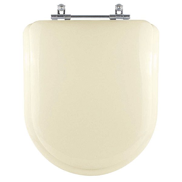 Assento Sanitário Almofadado Omega Creme Para Vaso Deca