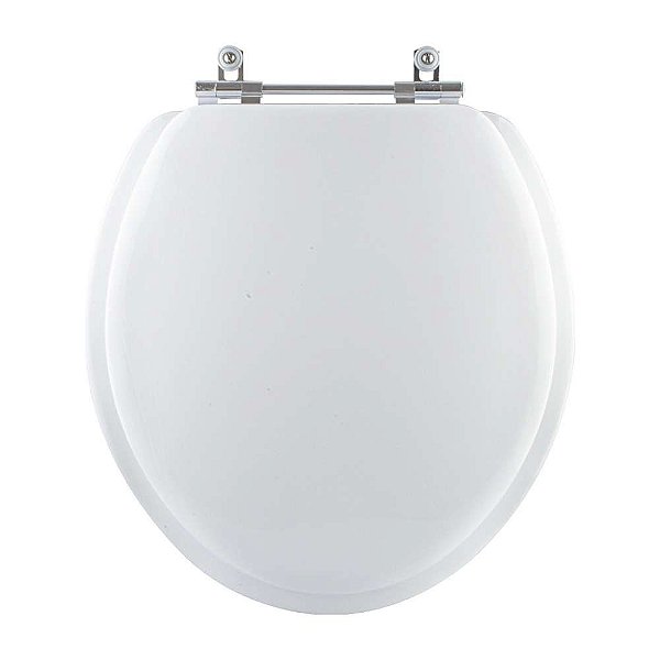 Assento Sanitário Almofadado Carina Branco Para Louça Ideal Standard