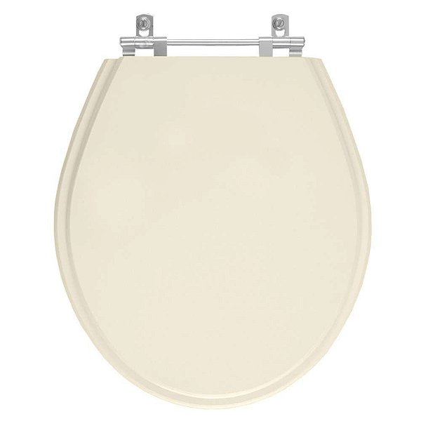 Assento Sanitário Ravena Creme (Bege Claro) para vaso Deca