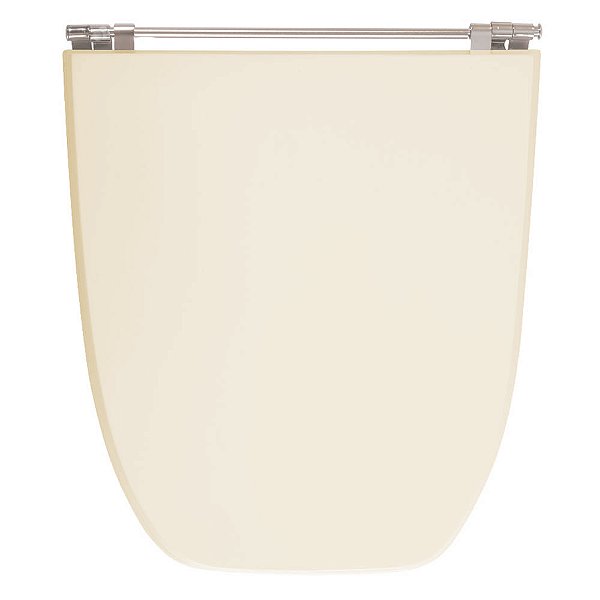Assento Sanitário Scala Bege Claro para vaso Ideal Standard