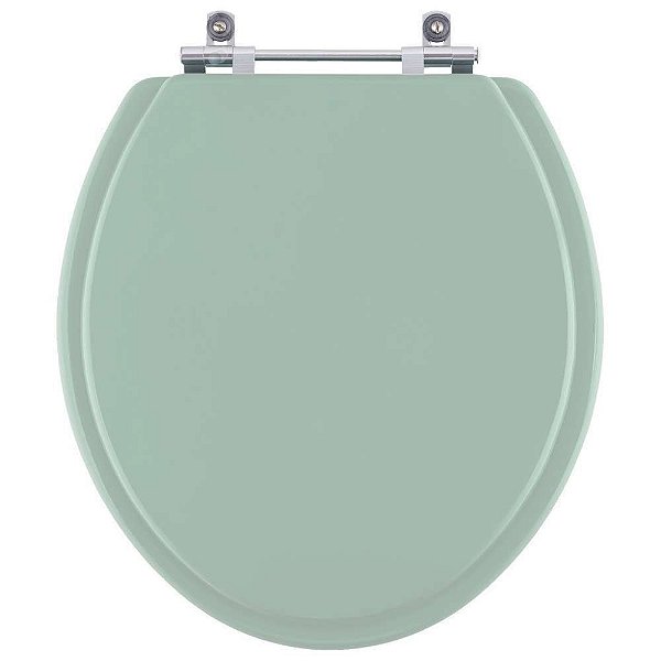 Assento Sanitário Poliester Flamingo Verde Claro para vaso Incepa