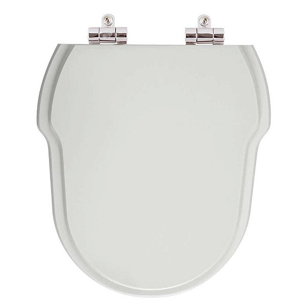 Assento Sanitário Soft Close Hampton Cinza Platina (Cinza Claro) para vaso Incepa